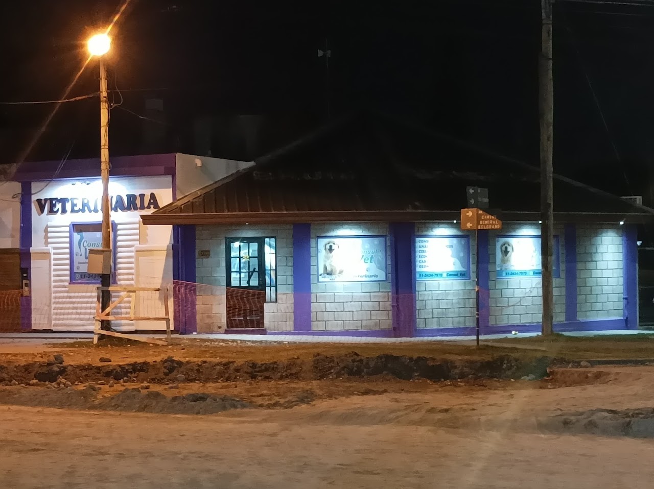 Fachada y recepción de Consul Vet